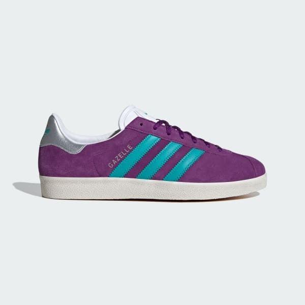 Adidas Gazelle 85 Low Glory Purple Hi Res Aqua Cloud White IF6232 – BM  STORE ORIGINAL FOOTWEAR