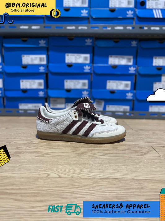 Adidas Wales Bonner Samba Pony Tonal Low Cream White Mystery IE0586