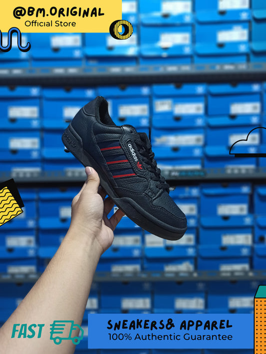 Adidas Continental 80 Black Red Navy ORIGINAL FX5091