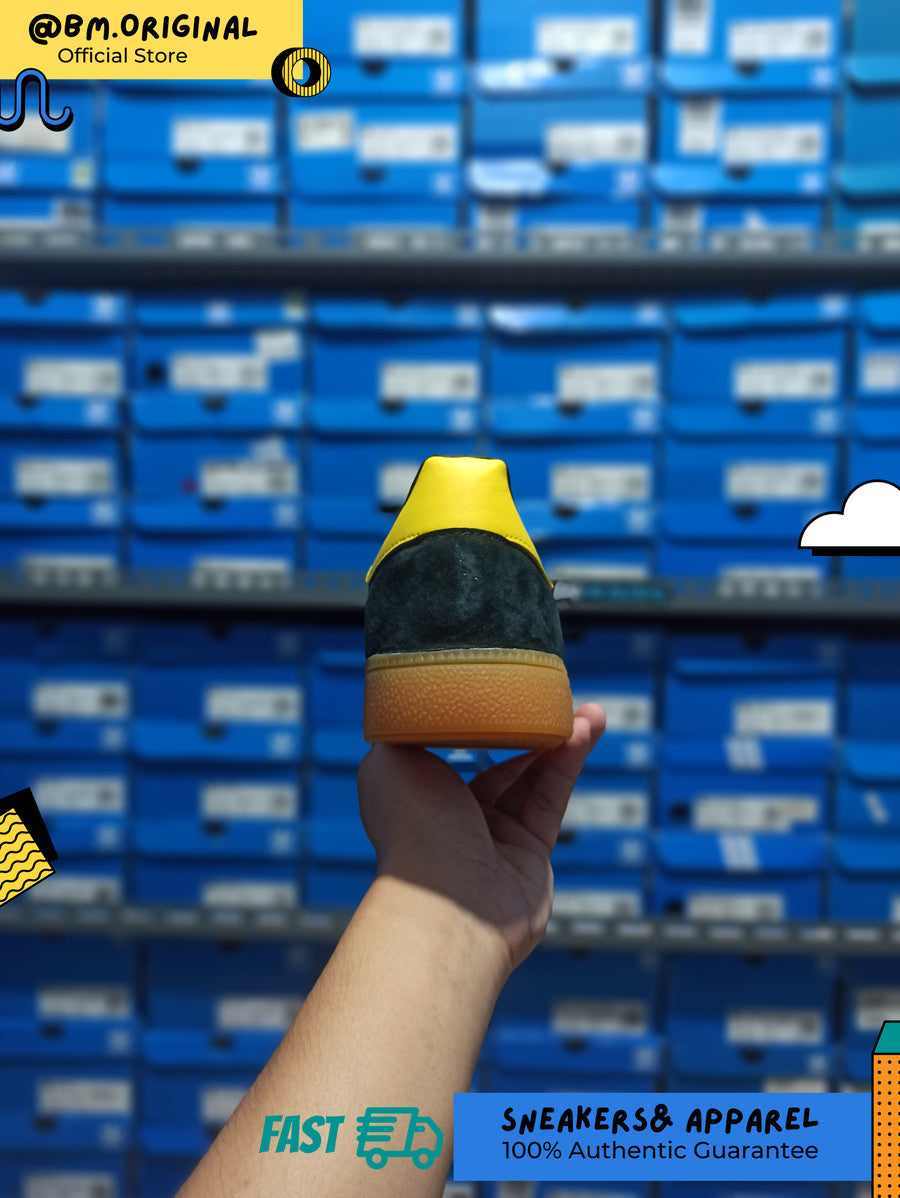 Adidas Spezial Handball Core Black Yellow Gold Metallic CW Oslo FX5676