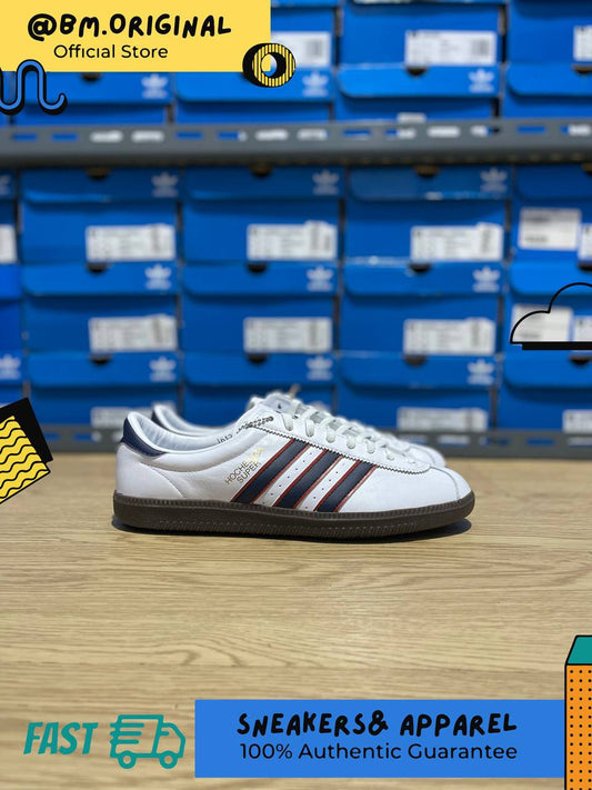 Adidas Hochelaga SPZL Cloud White Collegiate Navy Orange HQ4481