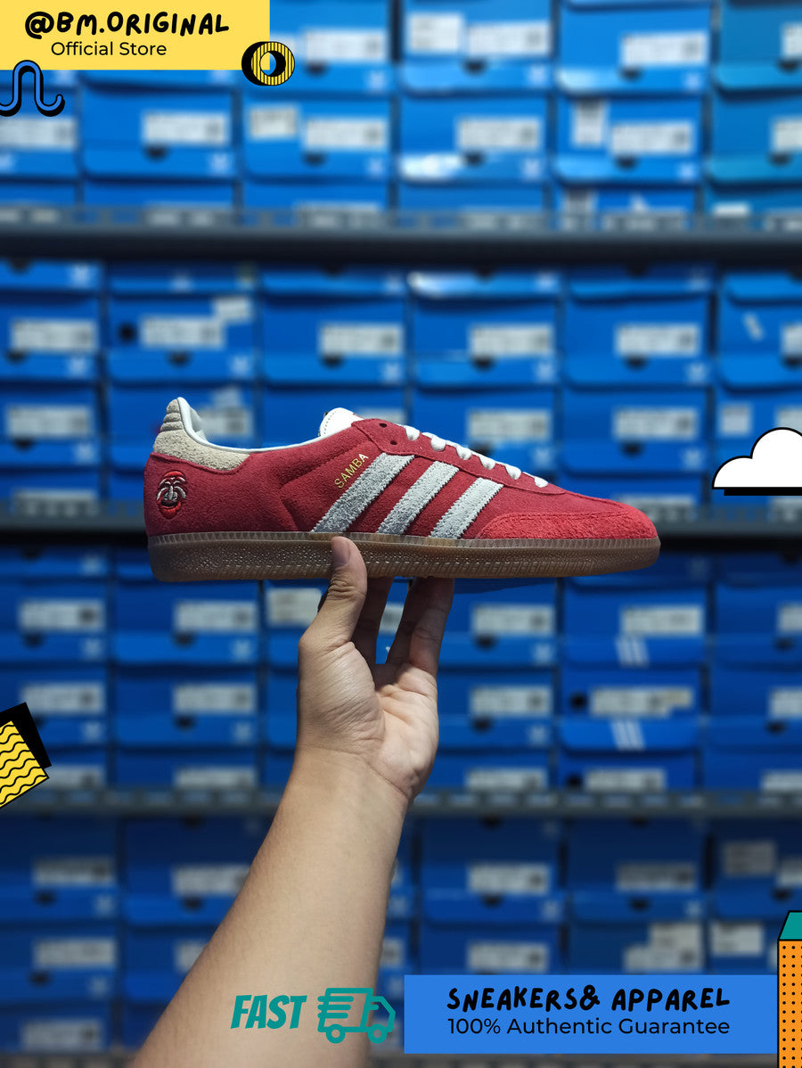 Adidas Samba OG Tal Better Scarlet Off White Sand Strata IG8905 – BM STORE  ORIGINAL FOOTWEAR