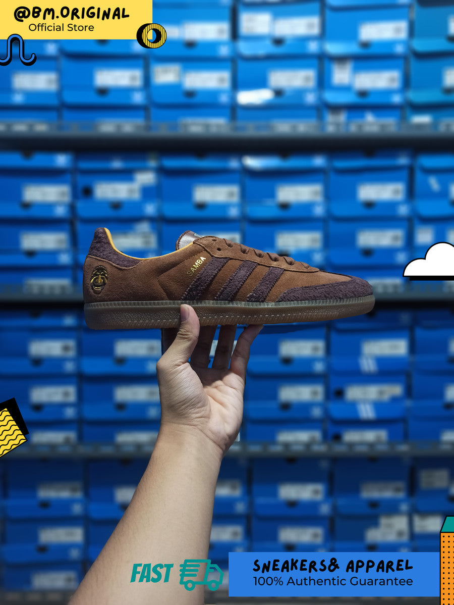 Adidas Samba OG Tal Preloved Brown Shadow Brown Preloved Yellow IG8906 – BM  STORE ORIGINAL FOOTWEAR