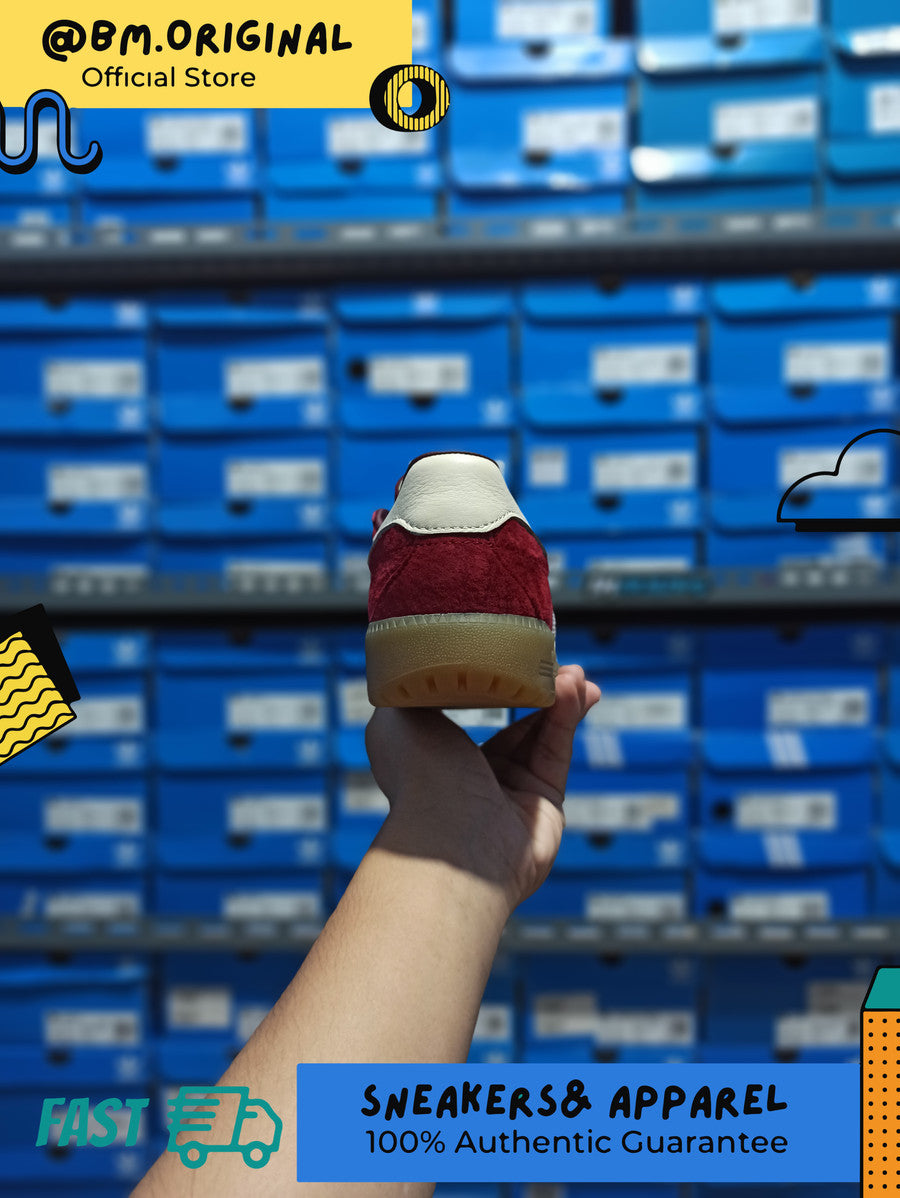 Adidas Bermuda Collegiate Burgundy Cloud White Maroon IE7426