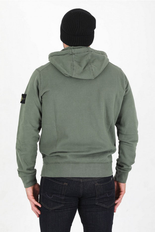 STONE ISLAND SWEAT ZIPPER HOODED 751564220 V0055