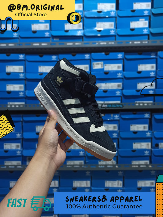 Adidas Forum Mid Core Black Cream White Gum FZ6252