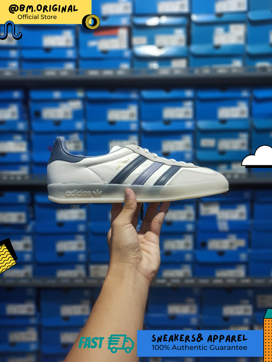 Adidas Gazelle Indoor White Preloved Ink Off White IG1643 – BM