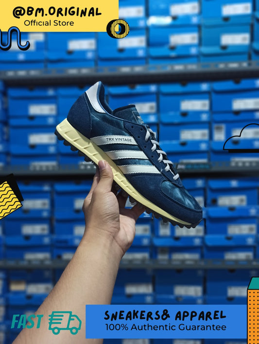 Adidas TRX Vintage Parley Crew Navy Off White ORIGINAL GW2055