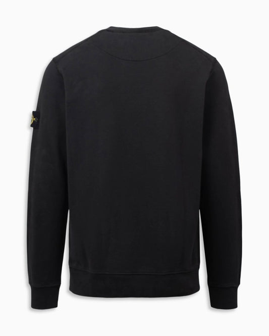 Stone Island Crewneck Black Logo Patchwork ORIGINAL 771563020 V0029