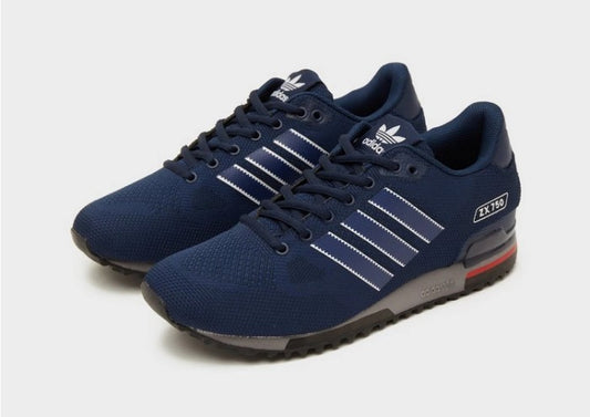 Adidas ZX 750 Deep Navy Indigo Red Black Stripes Exclusive