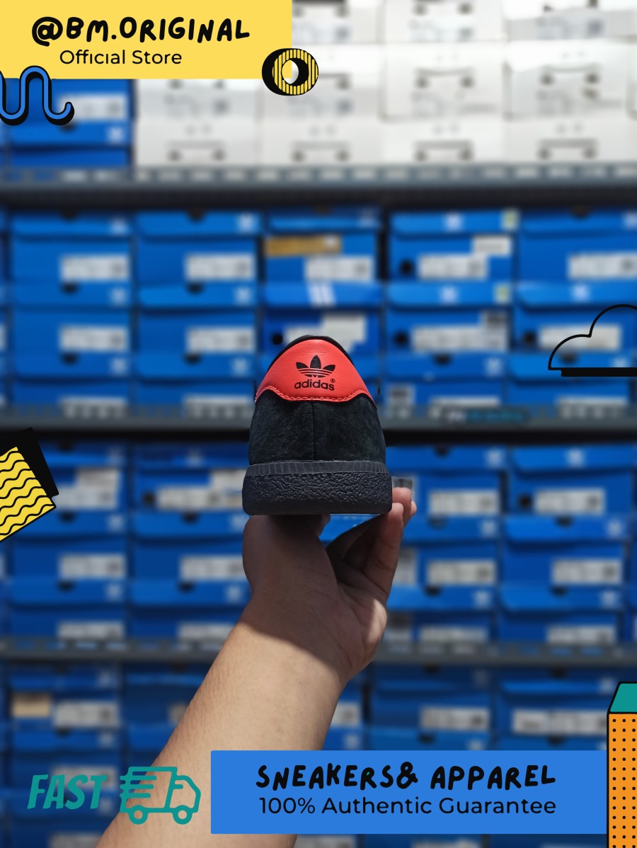 Adidas Brussel City Series Core Black Bright Red ORIGINAL GZ2044