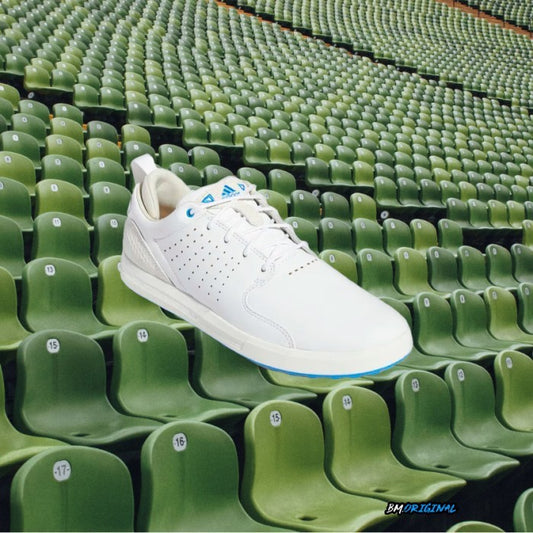 Adidas Flopshot Spikeless Golf White Blue Rush ORIGINAL GV9668