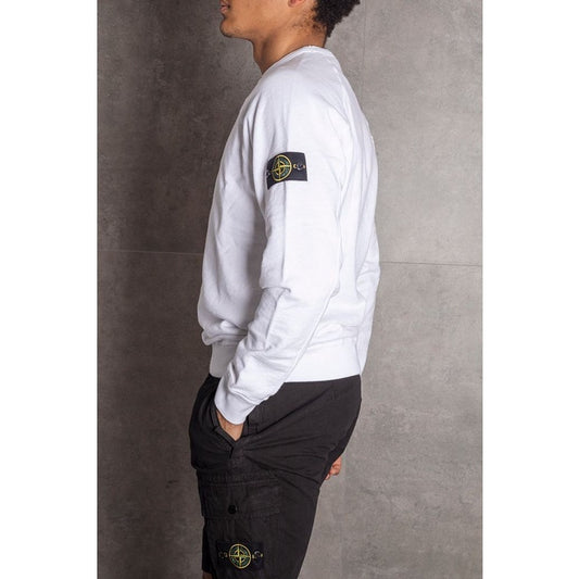 Stone Island 64251 Garment Dyed Cotton Fleece Orange ORIGINAL