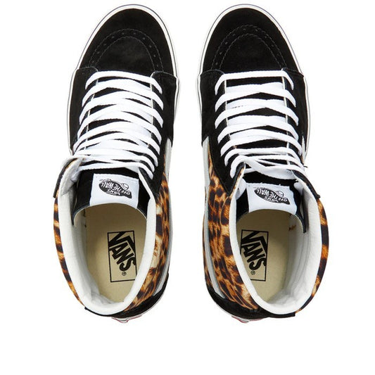 VANS UA SK8-HI LEOPARD BLACK TRUE WHITE ORIGINAL VN0A4U3C3I61