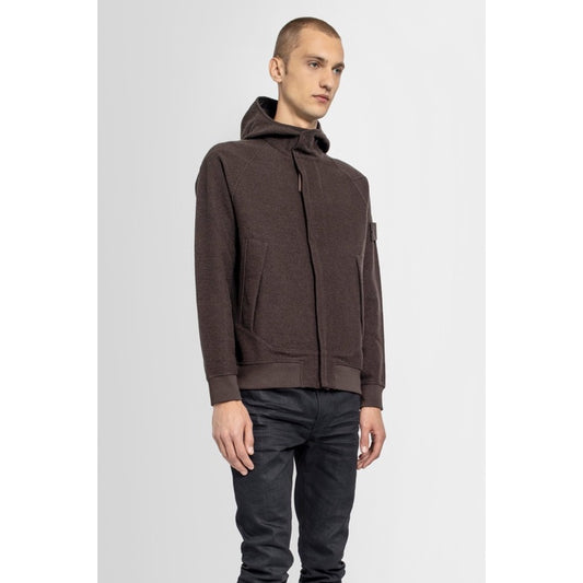 Stone Island Hooded 651F5 Dark Brown