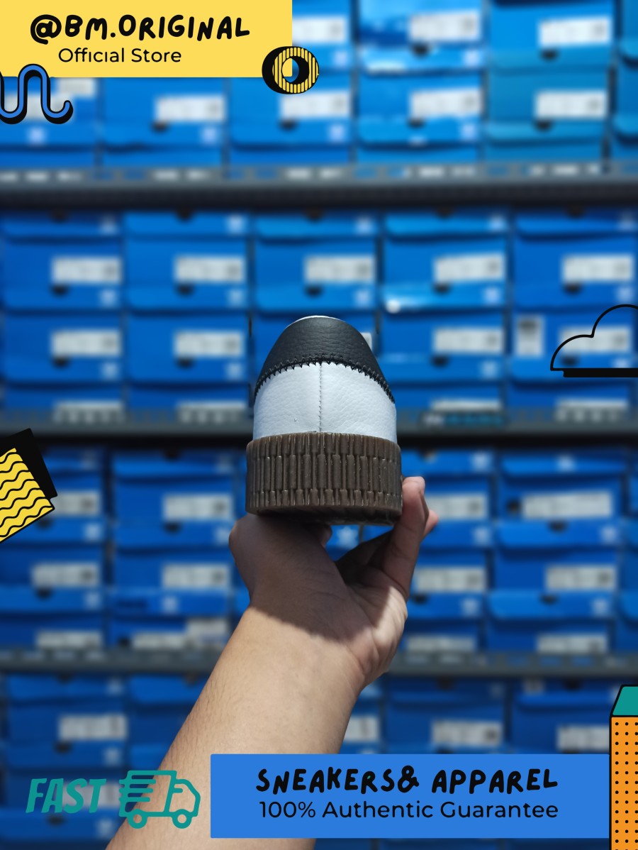 Adidas Sambarose White Black Blue Bird AQ1134