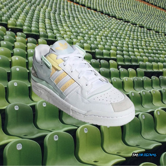 Adidas Forum Exhibit Low White Orange TINT Ash Grey ORIGINAL GX2160