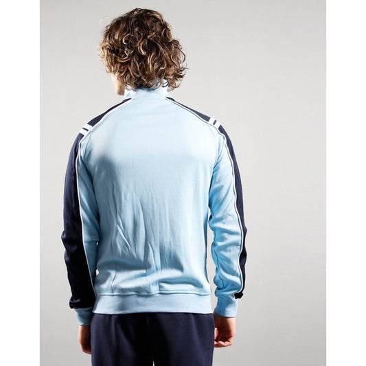SERGIO TACCHINI ICEBERG TRACK TOP SKYBLUE NAVY WHITE