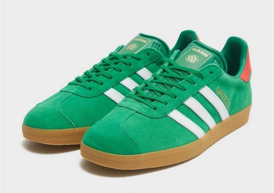 Adidas Gazelle Fresh Green White Soft Red Exclusive