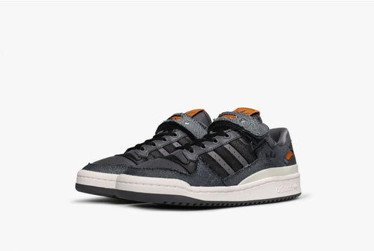 Adidas Forum Low Grey Five Core Black Chalk White ORIGINAL HQ6335