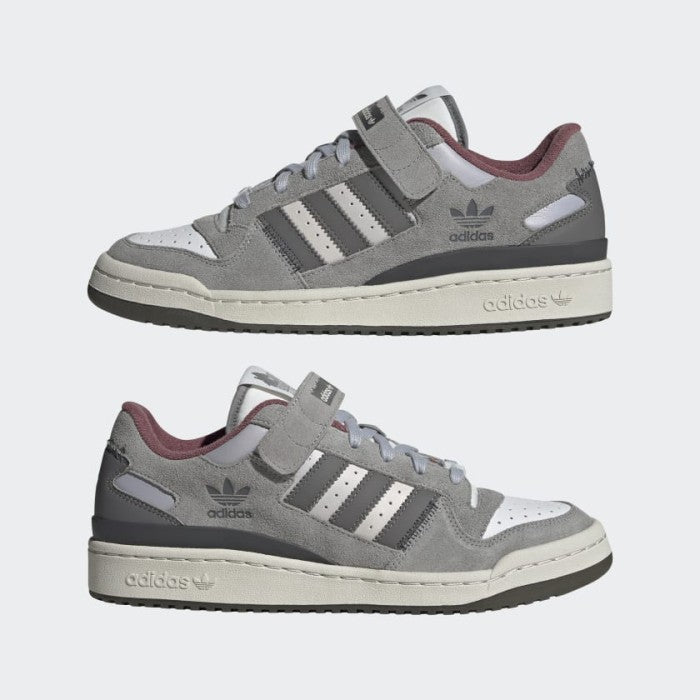 Adidas Forum 84 Home Alone Charcoal SOLID Grey White Grey Four ID4328
