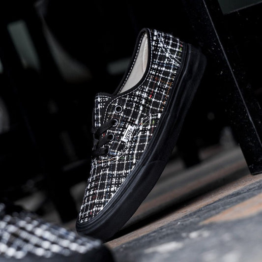 Vans Authentic Classic Woven Plaid Black ORIGINAL
