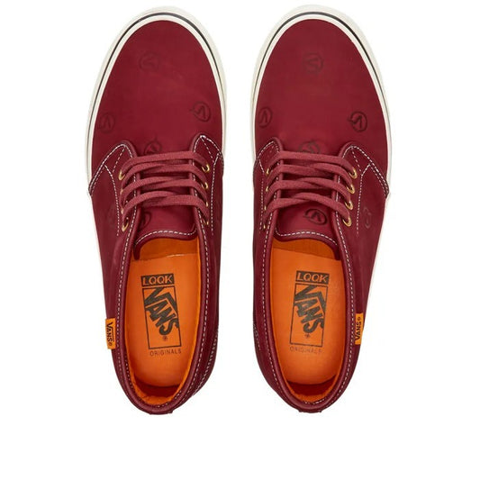 VANS VAULT LQQK STUDIO UA OG CHUKKA BOOT LXCIRCLE BURGUNDY VN0A5FBV2SO