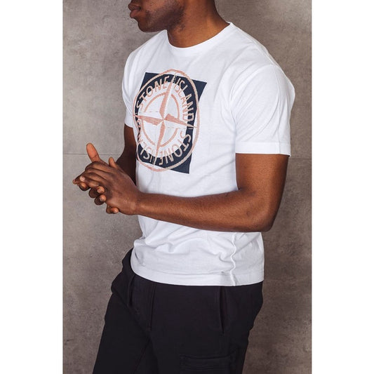 Stone Island T-shirt 2NS93 30/1 Two Printed ORIGINAL