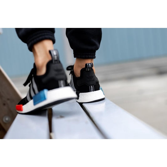 Adidas NMD R1 Black Silver Red