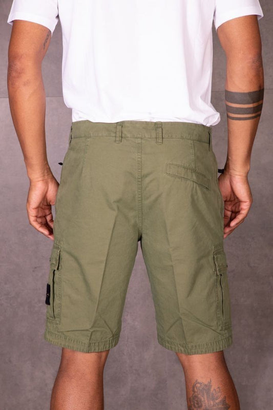 Stone Island L11WA Bermuda Cargo Pants V0158 ORIGINAL