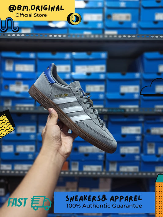 Adidas Spezial Handball Grey White Blue Exclusive ORIGINAL