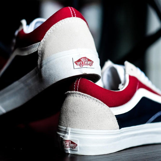 Vans Oldskool Retro Block White / Red / Dark Navy PEPSI ORIGINAL