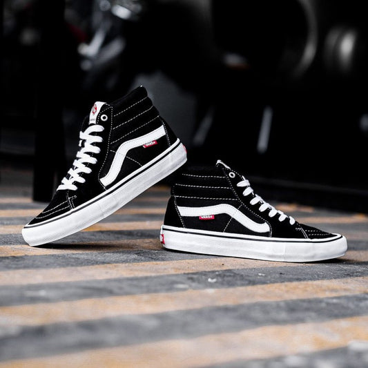 Vans Sk8 Hi Pro Black White ORIGINAL