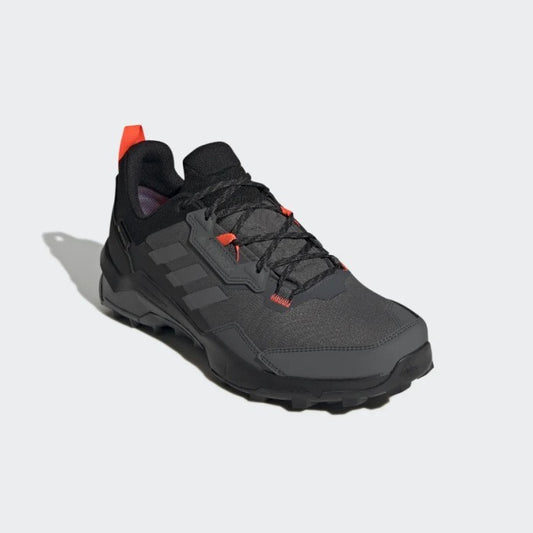Adidas Terrex AX4 Goretex Hiking Grey Five Grey Four Solar Red FZ3285