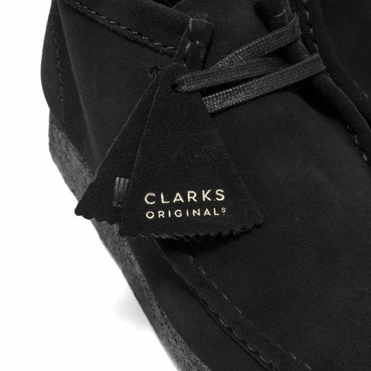 CLARKS ORIGINALS WALLABEE BOOT BLACK SUEDE
