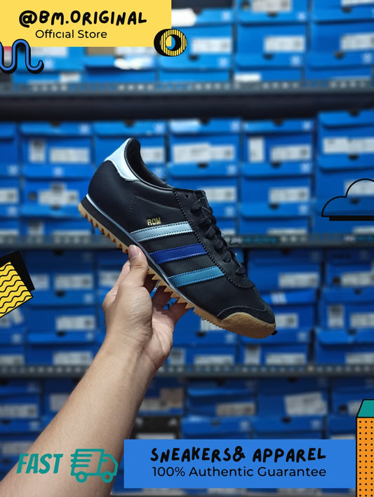 Adidas ROM Black Sky Tint Royal Blue ORIGINAL EF5733