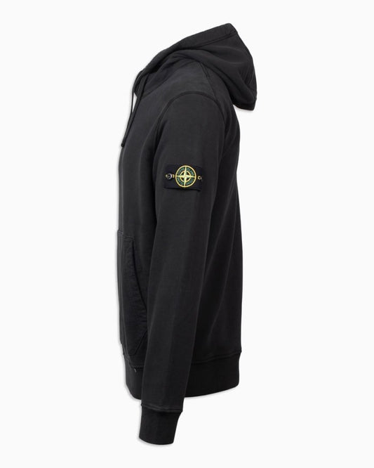 Stone Island Hooded Black Patch Logo ORIGINAL 771564120 V0029