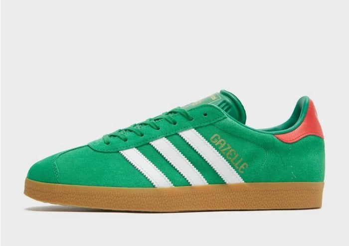 Adidas Gazelle Fresh Green White Soft Red Exclusive