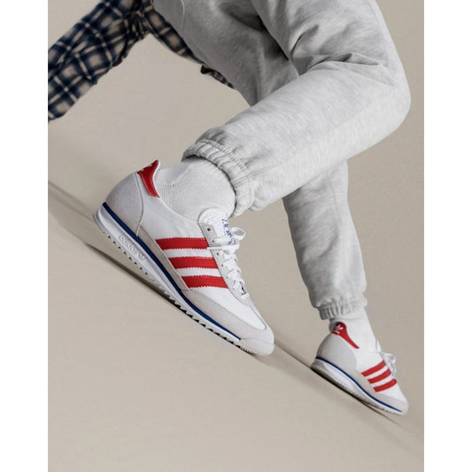 Adidas SL 72 White Vivid Red G58115