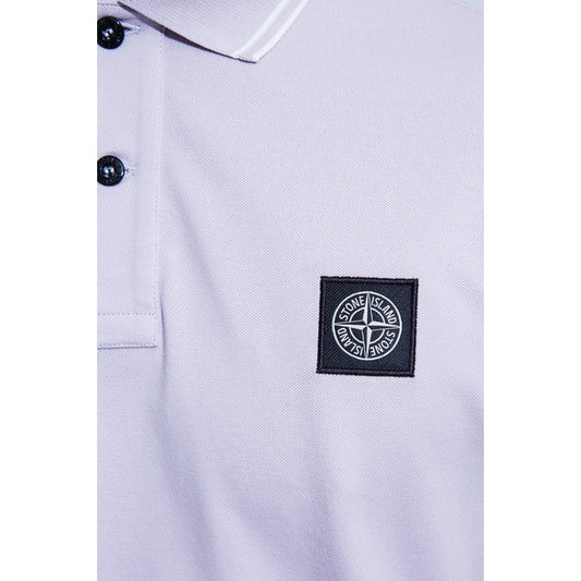 STONE ISLAND S/S POLO Light Grey ORIGINAL MO101522S18-V0003