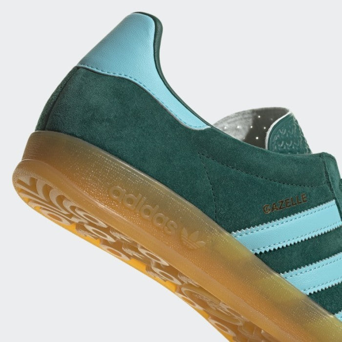 Adidas Gazelle Indoor Green Haze Sky Victory GOLD IG9979