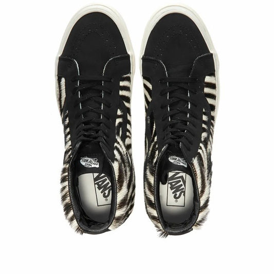 VANS UA SK8-HI 38 DX PONYHAIRBLACK ZEBRA ORIGINAL VN0A4UI42JK