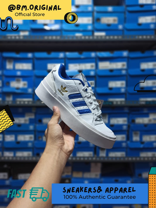 Adidas Forum Bonega Cloud White Royal Blue Gold ORIGINAL GX4414