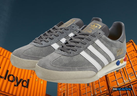 Adidas Kegler Super Gray White Blue Yellow Red Exclusive ORIGINAL