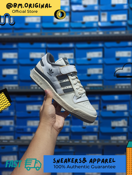 Adidas Forum 84 Low Off White Grey Four Cloud White HQ4374