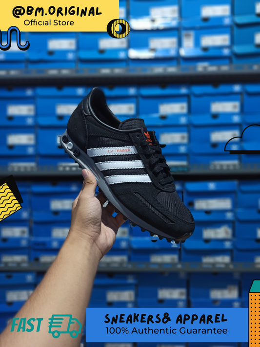 Adidas LA Trainer OG Black Gray White Red Exclusive
