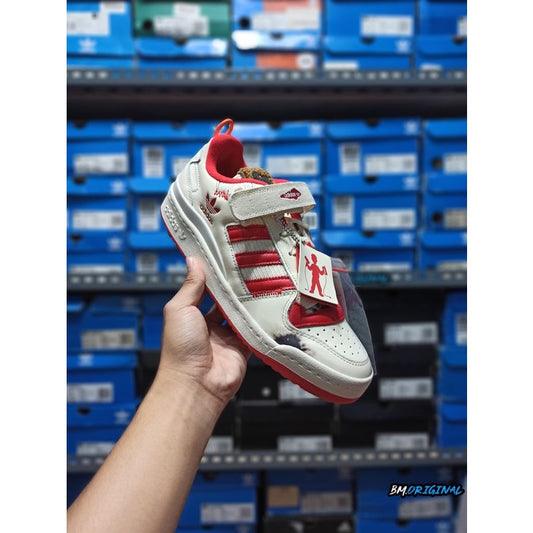 Adidas Forum Low 84 x Home Alone Off White Red ORIGINAL GZ4378