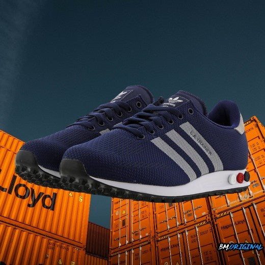Adidas LA Trainer Weave New Navy Collegiate Navy Exclusive ORIGINAL