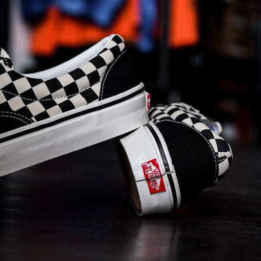 Vans Era DX Anaheim Factory Checkerboard Black White ORIGINAL