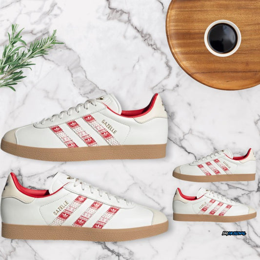 Adidas Gazelle Christmas Cloud White Wonder ORIGINAL GZ4709